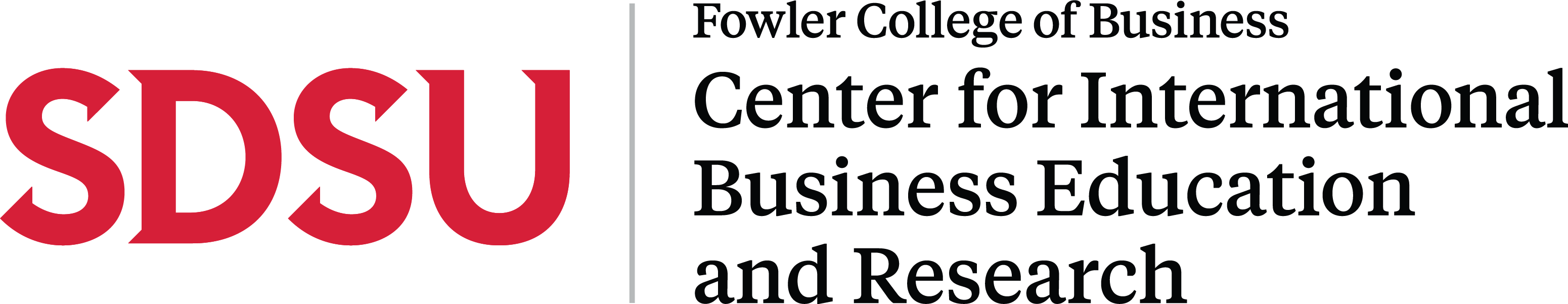 SDSU Fowler College of Business CIBER logo